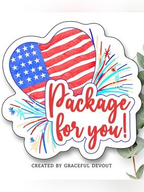 Package For You!!- 2" (inches) (96ct.) Stickers